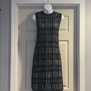 Charming Charlie Black and White Sweater Dress